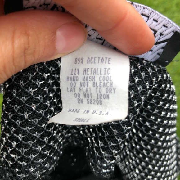 Vintage gray sparkly sleeveless top - Picture 7 of 14